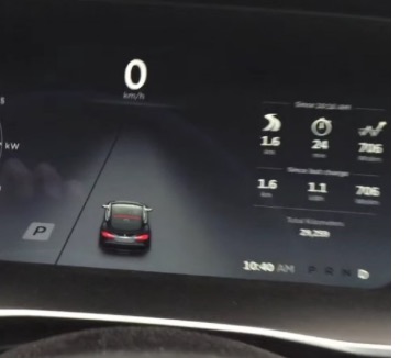 Autopark indicator